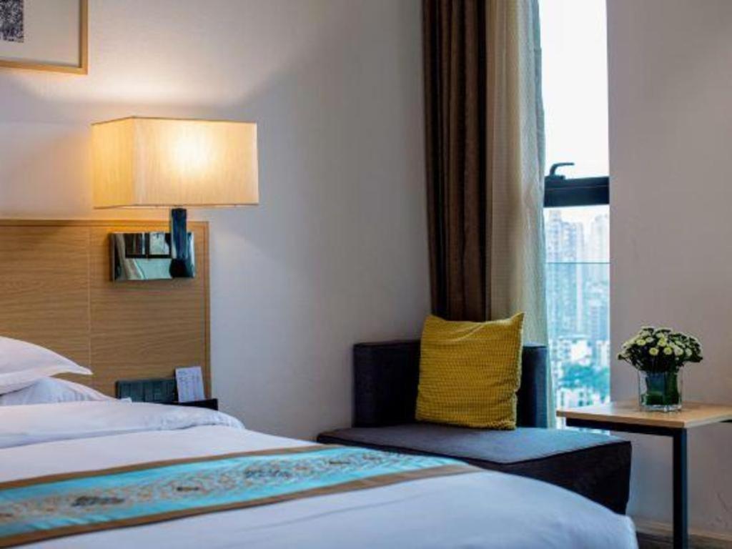 Ramada Encore By Wyndham Chongqing Yubei Buitenkant foto